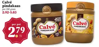 MCD Supermarkt Calvé pindakaas aanbieding