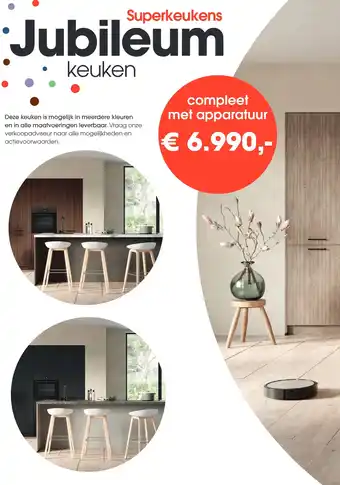 Superkeukens Compleet met apparatuur aanbieding