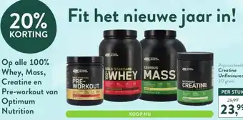 Holland & Barrett Creatine unflavoured aanbieding