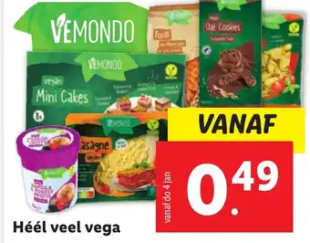 Lidl Héél veel vega aanbieding