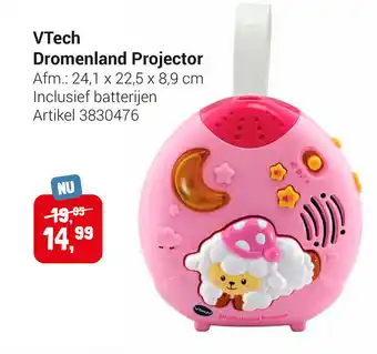 Lobbes Vtech Dromenland Projector 24.1x22.5x8.9 cm aanbieding