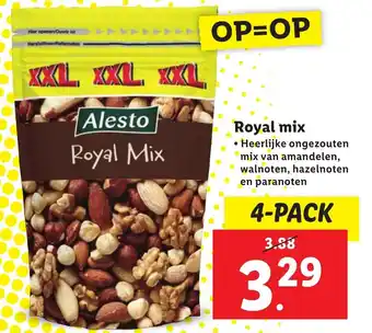 Lidl Royal Mix 4-PACK aanbieding