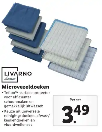 Lidl Microvezeldoeken aanbieding