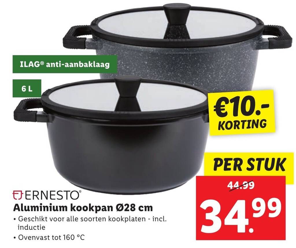 Cateringpot. Roestvrij staal. 28 cm. 17 pond Kinghoff. KH 1961
