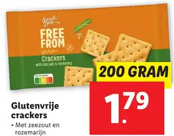 Lidl Glutenvrije crackers 200 GRAM aanbieding