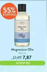 Holland & Barrett Magnesium olie aanbieding