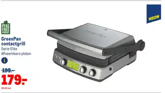 Makro Greenpan contactgrill aanbieding