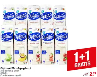 Coop Drinkyoghurt Alle pakken a 1 liter aanbieding