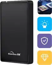 Bol.com Voltano 250 gb compacte externe harde schijf - windows - zwart - usb 3.0 aanbieding