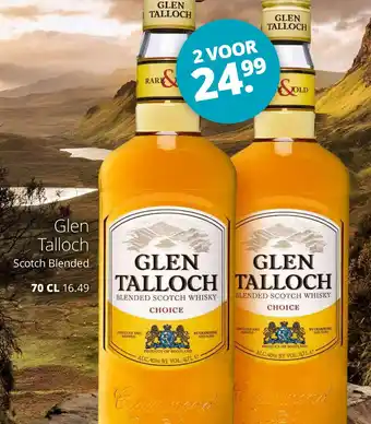 Mitra Glen Talloch Scotch Blended 70 cl aanbieding