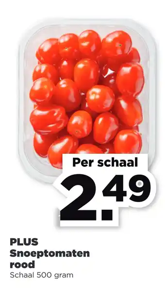 PLUS Plus snoeptomaten rood aanbieding