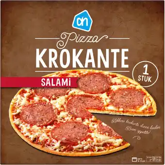 Albert Heijn Ah krokante pizza salami aanbieding