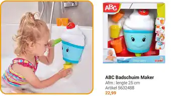 Lobbes ABC Badschuim maker aanbieding