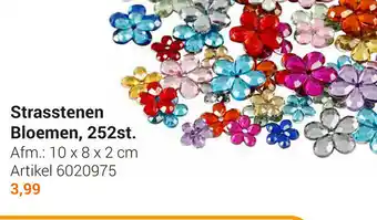 Lobbes Strasstenen bloemen 252st aanbieding