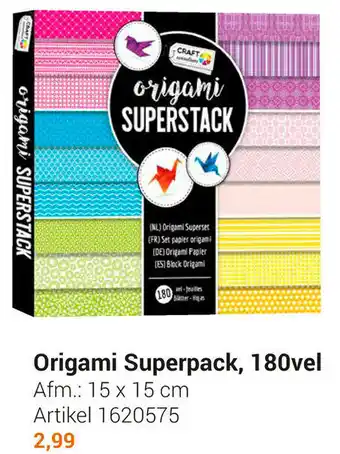 Lobbes Origami superpack 180vel aanbieding