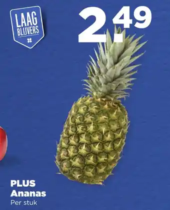 PLUS Plus ananas aanbieding