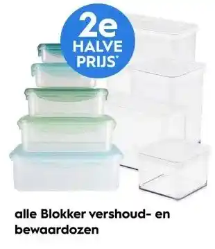 Blokker Alle blokker vershoud- en bewaardozen aanbieding