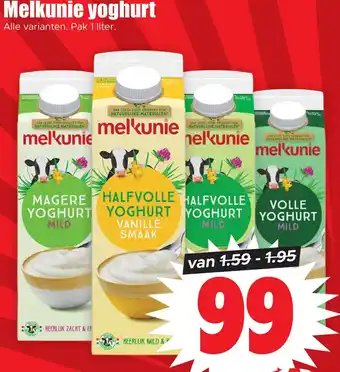 Dirk Melkunie yoghurt aanbieding