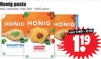 Dirk Honig pasta aanbieding