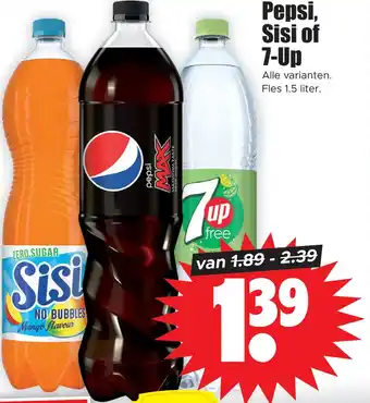 Dirk Pepsi, sisi of 7-up aanbieding