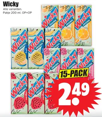 Dirk Wicky aanbieding