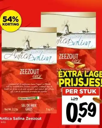 Vomar Voordeelmarkt Antica salina zeezout aanbieding