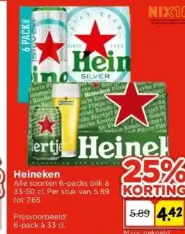 Vomar Voordeelmarkt Heineken aanbieding