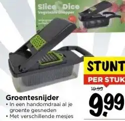 Vomar Voordeelmarkt Groentesnijder aanbieding