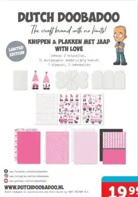 Boekenvoordeel Ddbd knippen & plakken met jaap with love 002 aanbieding