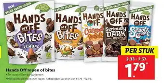 Lidl Hands Off repen of bites aanbieding