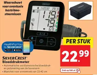 Lidl Bloeddrukmeter aanbieding