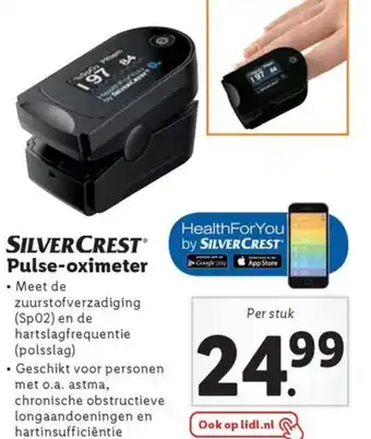 Lidl Pulse oximeter aanbieding