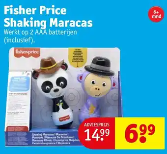 Kruidvat Fisher Price Shaking Maracas aanbieding