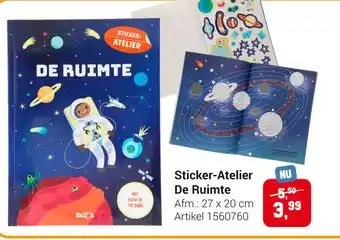 Lobbes Sticker-Atelier De Ruimte 27x20 cm aanbieding