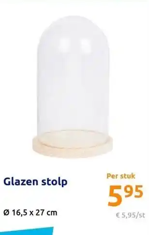 Action Glazen stolp aanbieding