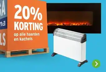 GAMMA op alle haarden en kachels aanbieding