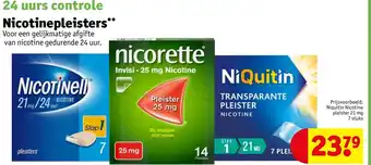 Kruidvat Nicotinepleisters aanbieding