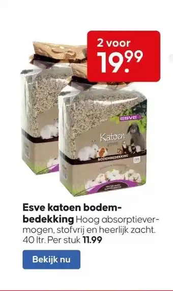 Boerenbond Esve katoen bodembedekking aanbieding