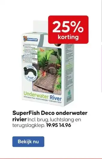 Boerenbond Superfish deco onderwater aanbieding