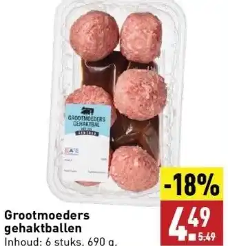 HEMA Grootmoeders gehaktballen aanbieding