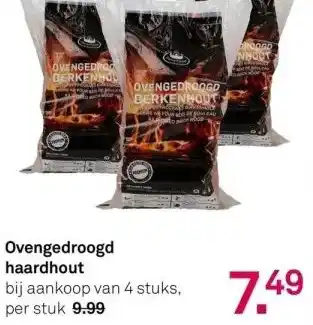 Karwei Ovengedroogd haardhout aanbieding