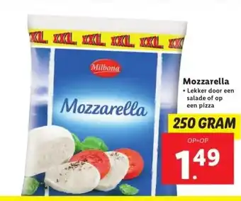 Lidl Mozzarella aanbieding