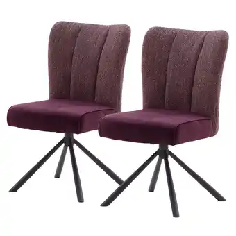 Home24 Eetkamerstoelen arleta ii (set van 2) aanbieding