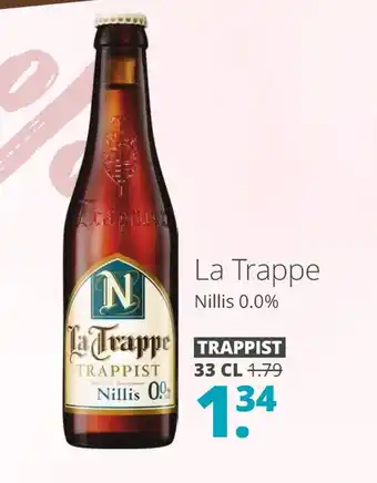 Mitra La trappe nillis 0.0% aanbieding