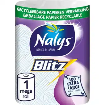 Plein.nl Nalys blitz huishoudpapier in aanbieding