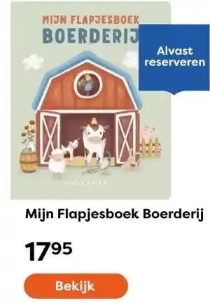 The Read Shop Mijn flapjesboek boerderij aanbieding