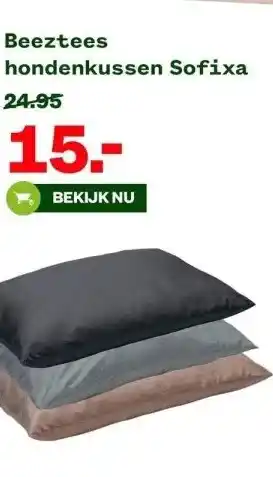 Welkoop Beeztees hondenkussen sofixa aanbieding