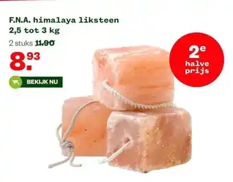 Welkoop F.n.a. himalaya liksteen 2,5 tot 3 kg aanbieding