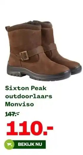 Welkoop Sixton peak outdoorlaars monviso aanbieding