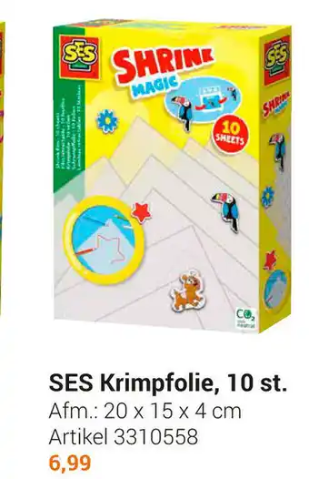 Lobbes SES Krimpfolie, 10st. 20x15x4 cm aanbieding